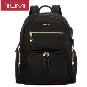 Tumi Voyageur Carson Black Nylon Backpack